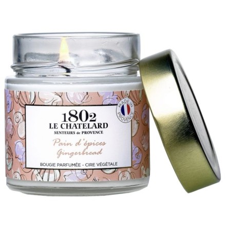 Bougie parfumée Pain d'Épices - 180g - Le Chatelard 1802
