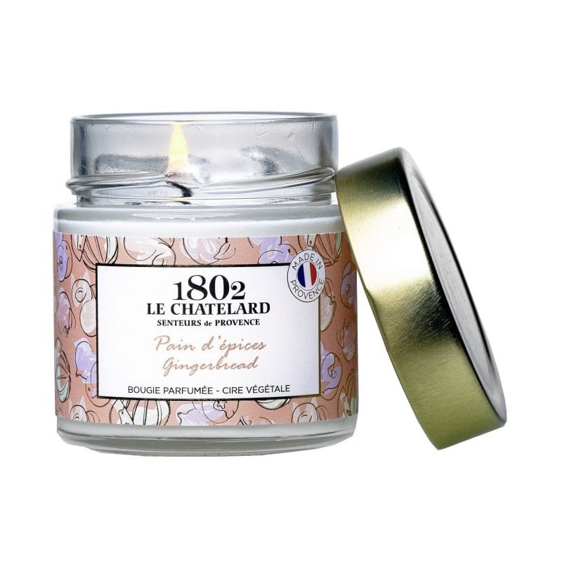 Bougie parfumée Pain d'Épices - 180g - Le Chatelard 1802