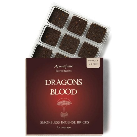 Briques d'encens Sang Dragon sans fumée - Aromafume
