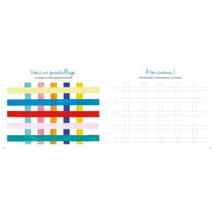 Je déchire, je découpe, je colle - Cahier Montessori