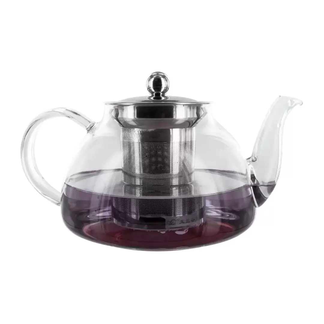 Théière Ondine en verre borosilicate 0.8 L – Aromandise