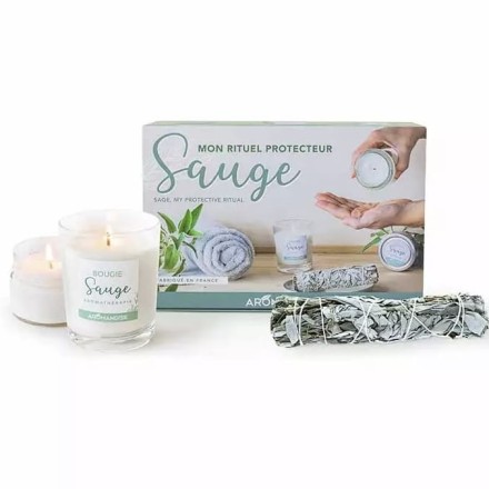 Coffret Rituel Protecteur Sauge - Aromandise - Made in France 🇫🇷