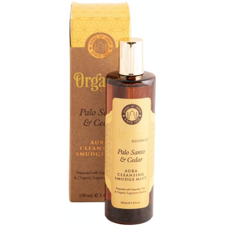 Parfum d’ambiance Palo Santo & Cèdre – Organic Goodness Song of India