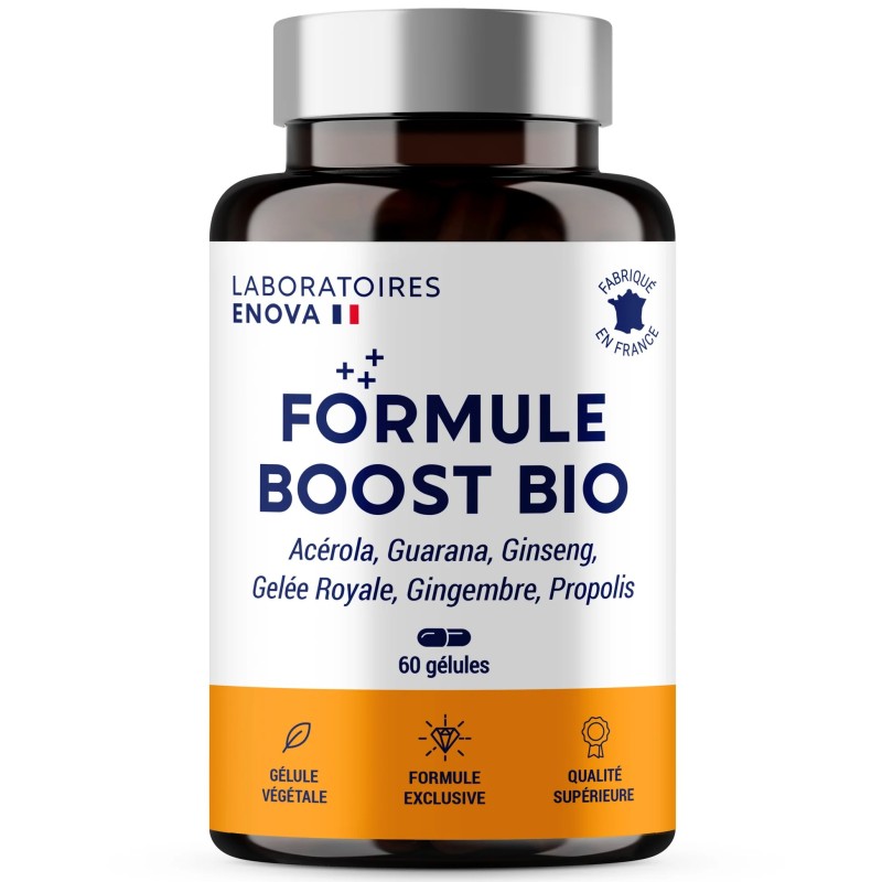 Gélules Formule Boost Bio – Laboratoires Enova