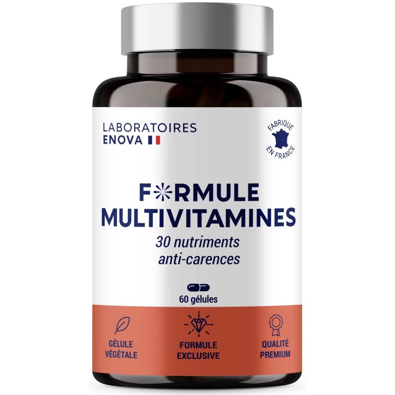 Gélules Formule Multivitamines – Laboratoires Enova