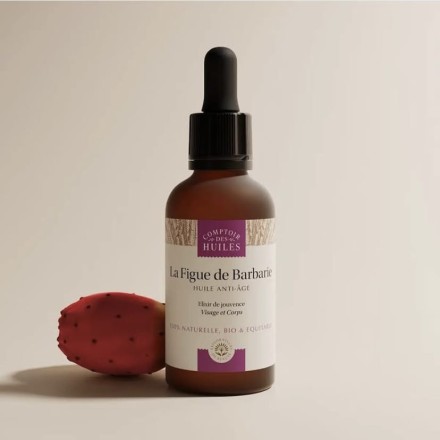 Huile de figue de barbarie BIO - 50ml - Comptoir des Huiles