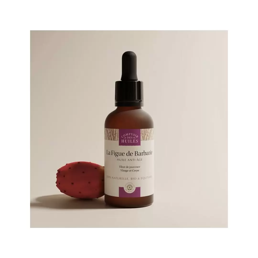 Huile figue de barbarie bio anti-âge | Comptoir des Huiles