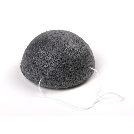 Eponge Konjac au Charbon de Bambou - Naturelle & Biodégradable