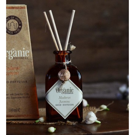 Diffuseur de parfum Jasmin - Madurai Jasmine - Organic Goodness