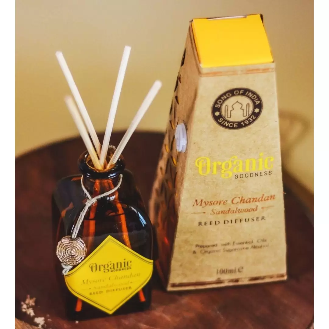 Diffuseur de parfum Santal - Mysore Chandan - Organic Goodness