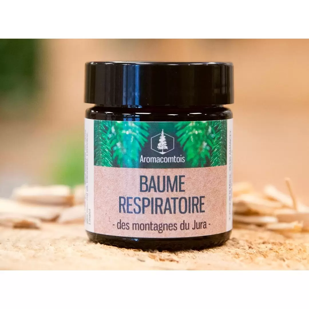 Baume respiratoire des montagnes du Jura BIO - Aromacomtois
