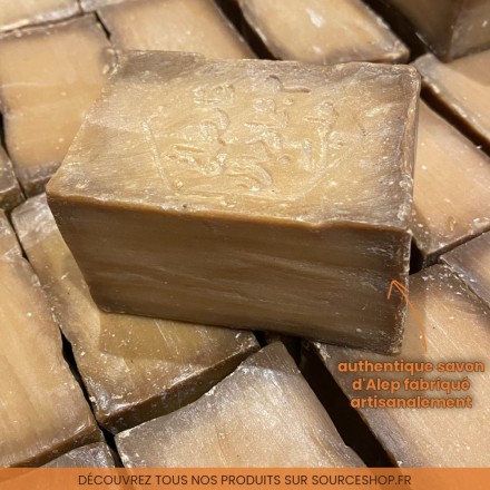 Savon d’Alep 40% Authentique – 185g en Vrac