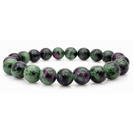 Bracelet Rubis Zoïsite - Qualité A