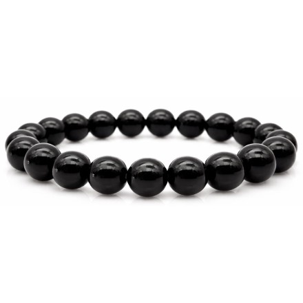 Bracelet Onyx noir - Qualité A