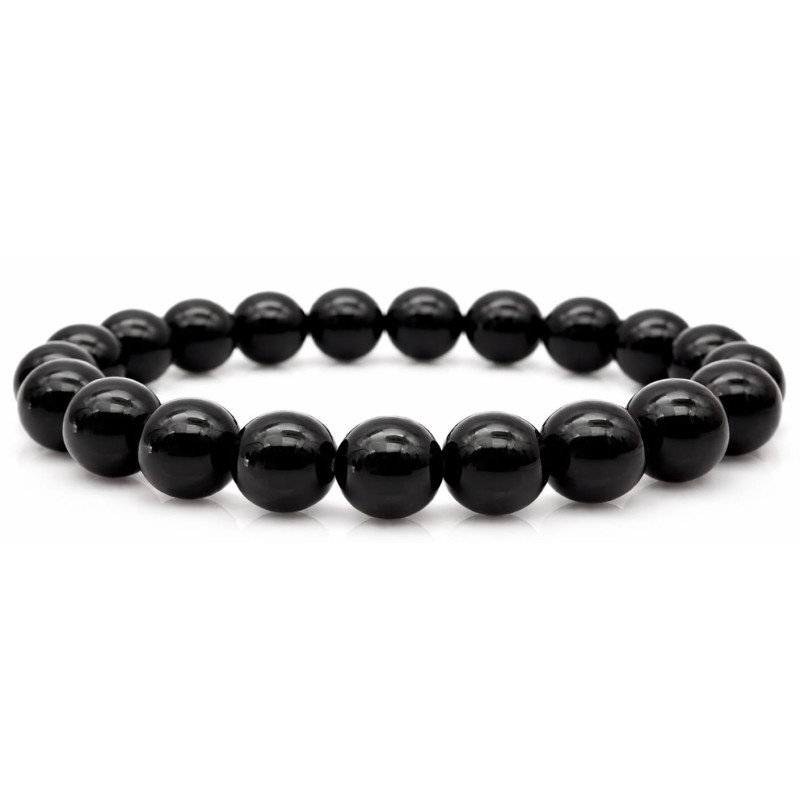 Bracelet Onyx noir - Qualité A