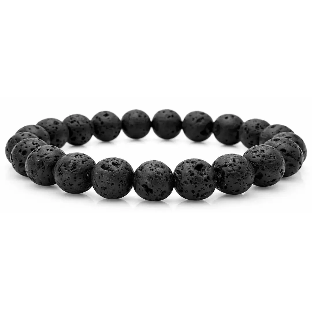 Bracelet Pierre de Lave – Qualité A – Pierre naturelle