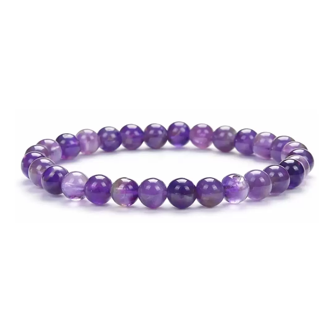 Bracelet améthyste naturelle – Qualité A