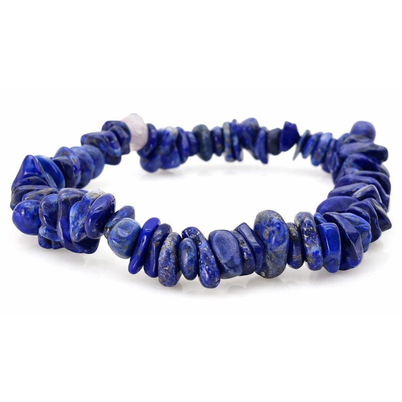 Bracelet chips Lapis Lazuli - Qualité AAA Extra