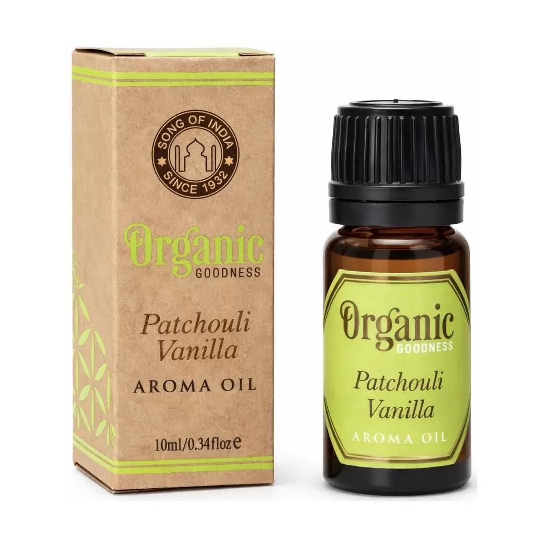Huile aromatique Patchouli Vanille - 10ml - Organic Goodness