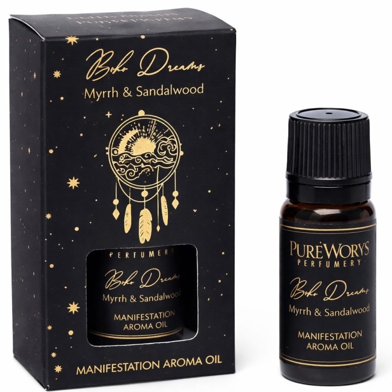 Huile aromatique Myrrhe & Santal - Boho Dreams - PureWorks Perfumery
