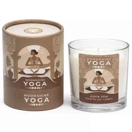 Bougie ayurvédique Aqua Zen - Moonshine Yoga - Song of India
