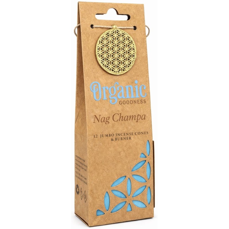 Cônes d'encens Nag Champa - Organic Goodness