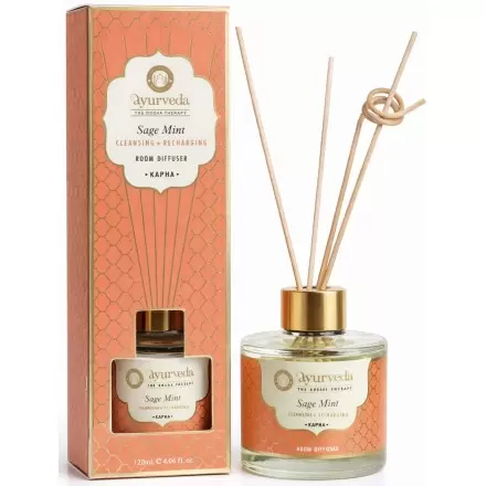 Diffuseur de parfum à bâtonnets Sauge & Menthe - Kapha - Song of India