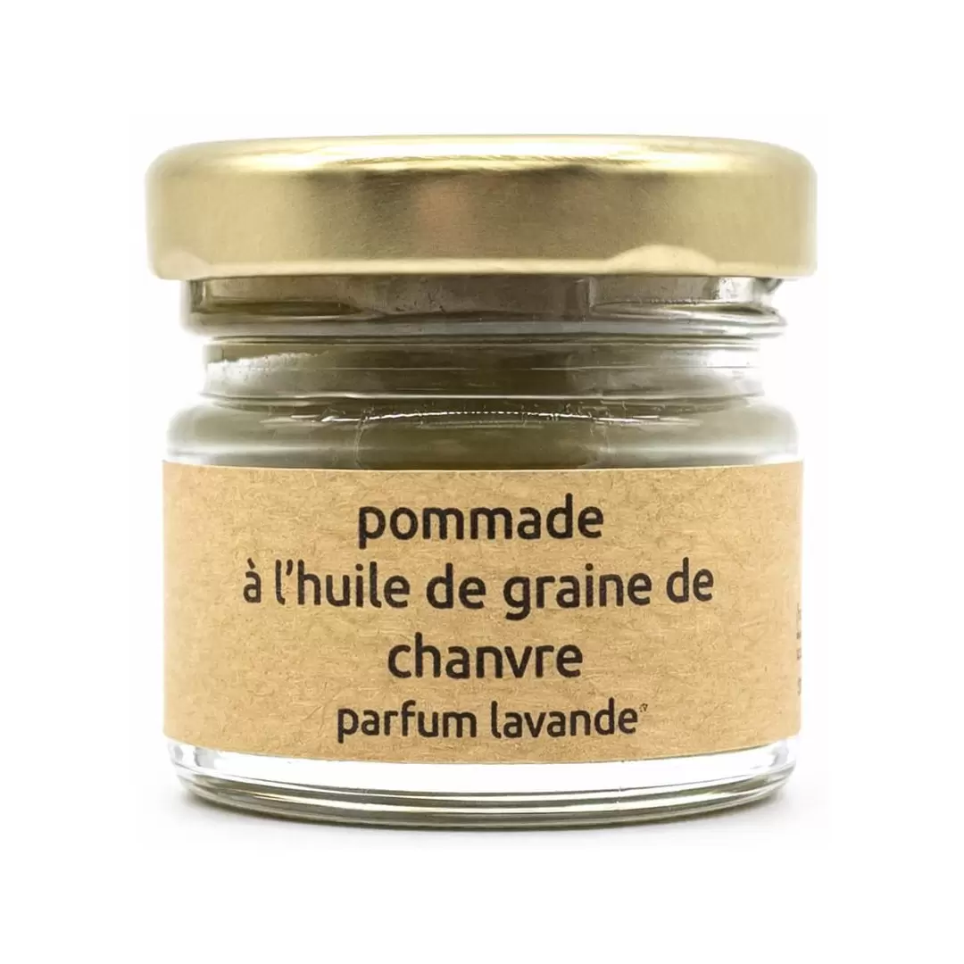 Pommade chanvre BIO à la lavande artisanale - 20g - Canna d'Oc