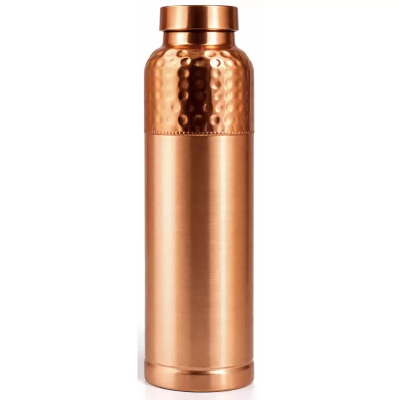Gourde en cuivre semi-martelé - 950ml
