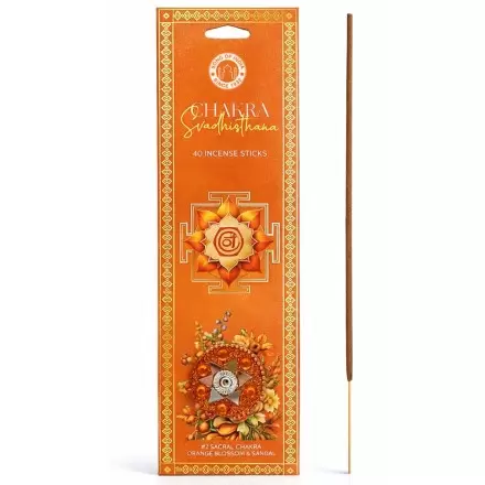 Encens Fleur d'Oranger & Bois de Santal – Chakra Sacré | Song of India
