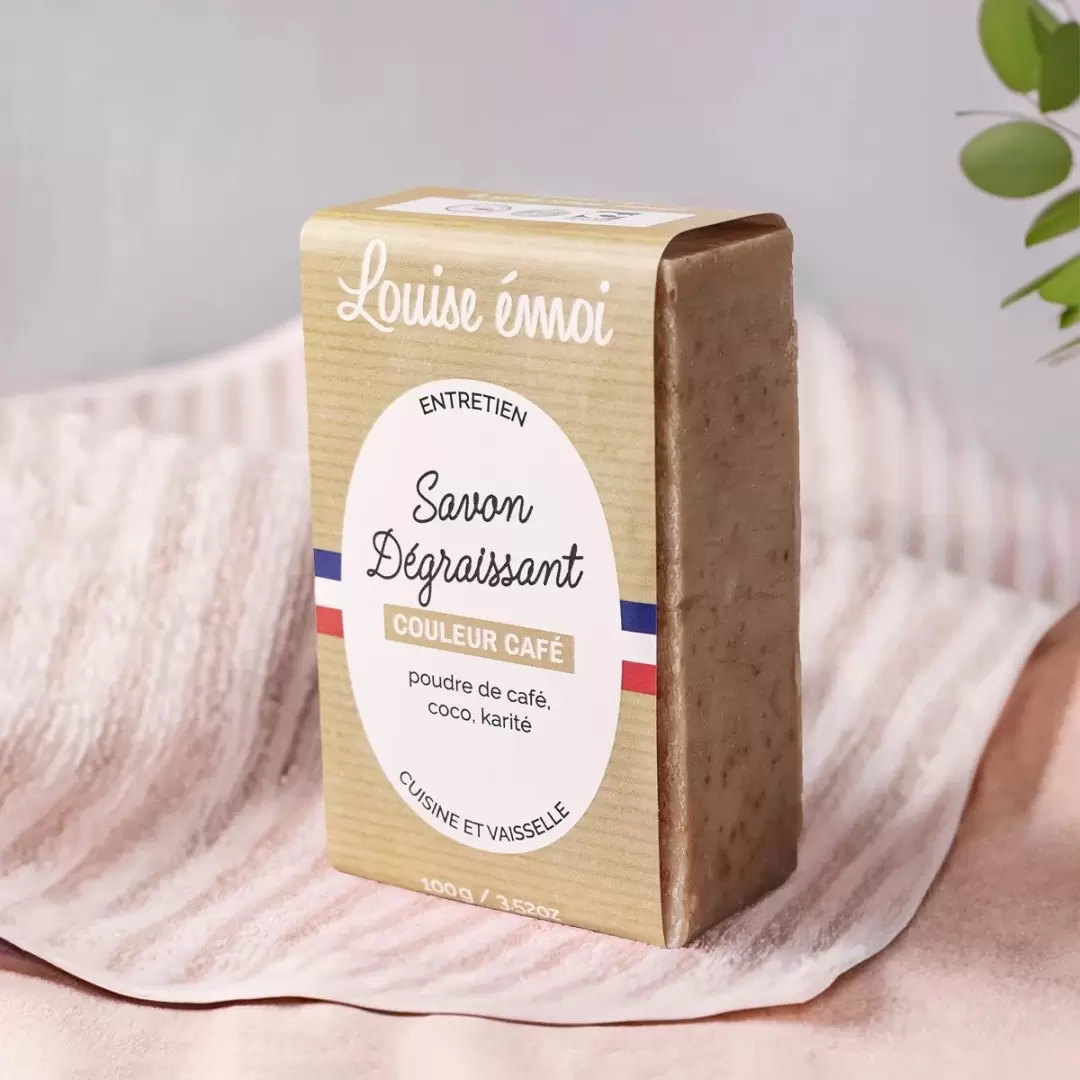 Savon vaisselle solide écologique Couleur Café | Louise émoi