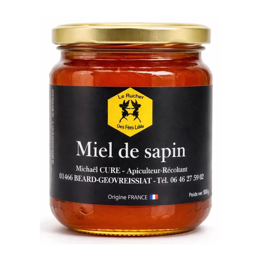 Miel de sapin du Haut-Bugey - 500g | Rucher artisanal