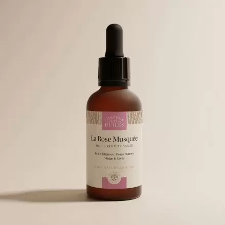 Huile de rose musquée bio régénérante | Comptoir des Huiles