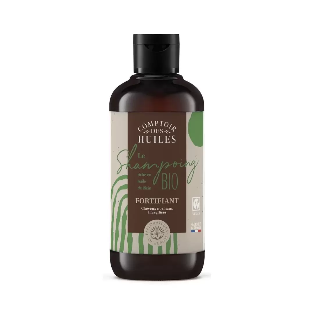 Shampoing fortifiant bio cheveux normaux à fragilisés | Comptoir des Huiles