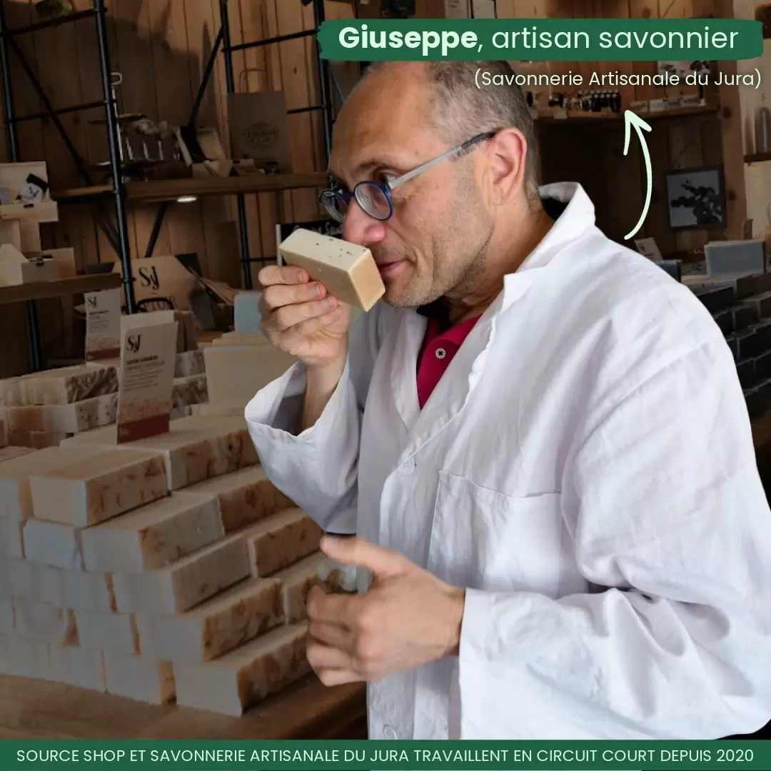 Savon BIO à l'argile verte - sans huiles essentielles | Savonnerie Artisanale du Jura