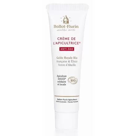Crème visage Anti-âge BIO - Crème de l'Apicultrice | Ballot-Flurin