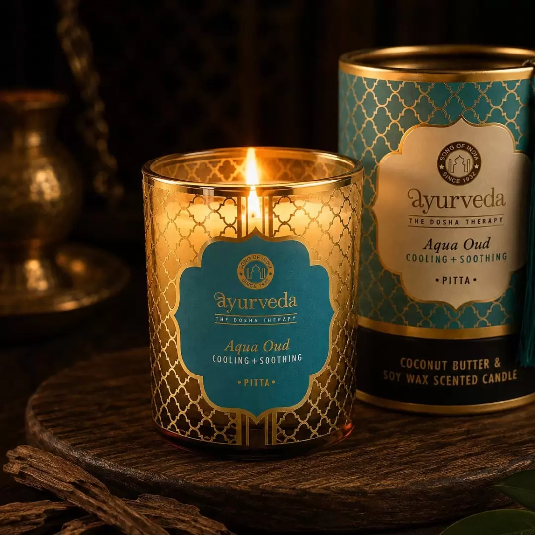 Bougie ayurvédique Aqua Oud - Pitta