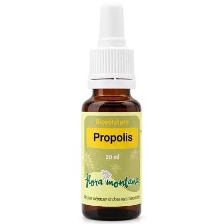 Teinture mère de propolis Bio - Menthe et Mélisse