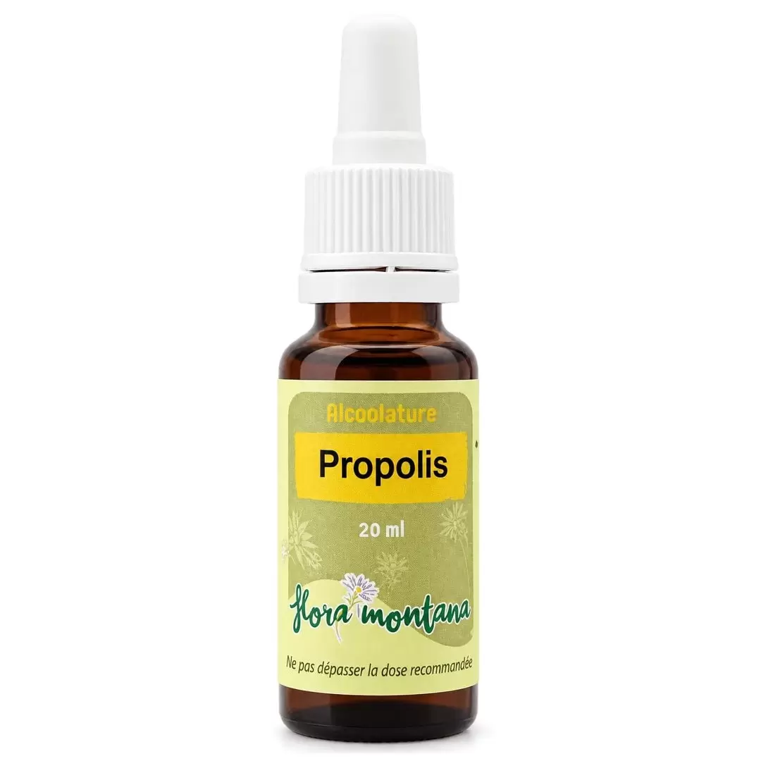 Teinture mère de propolis Bio - Menthe et Mélisse