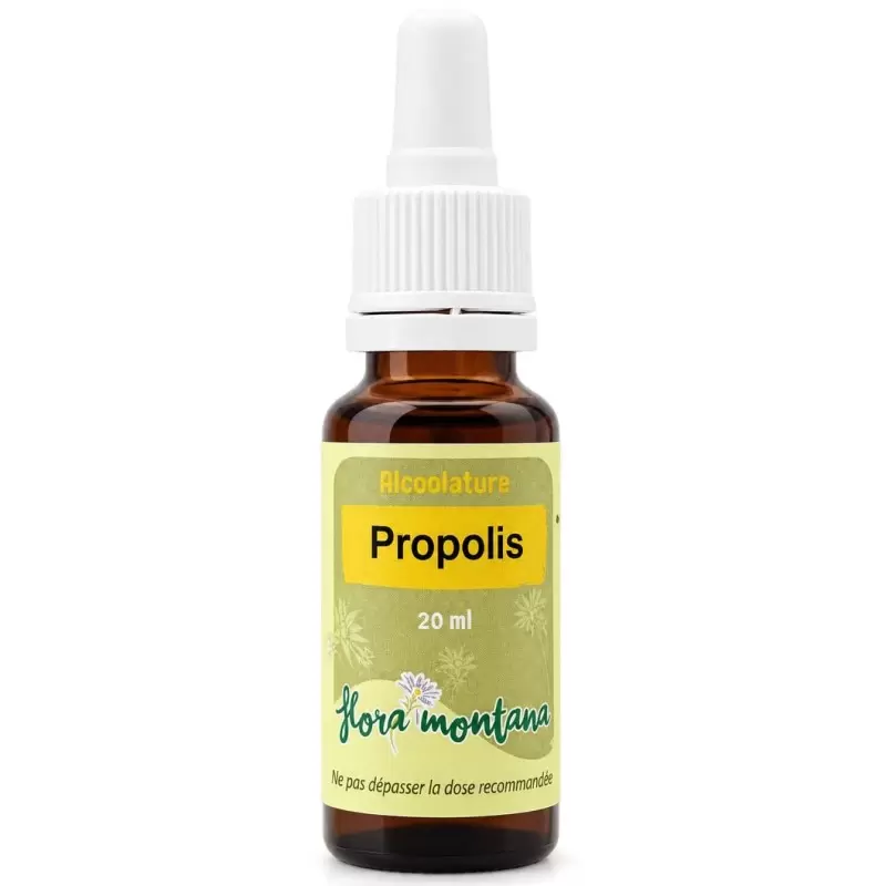 Teinture mère de propolis Bio - Menthe et Mélisse