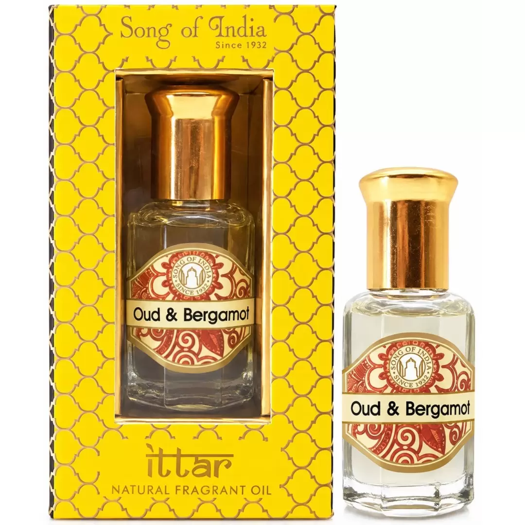 Parfum Oud & Bergamote sans alcool - 10ml - Song of India