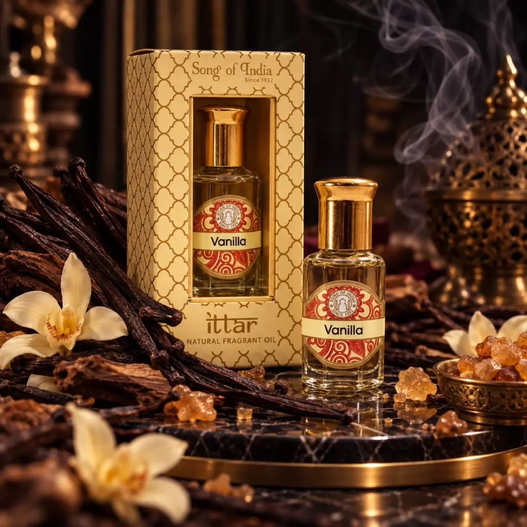 Parfum Vanille sans alcool - 10ml - Song of India