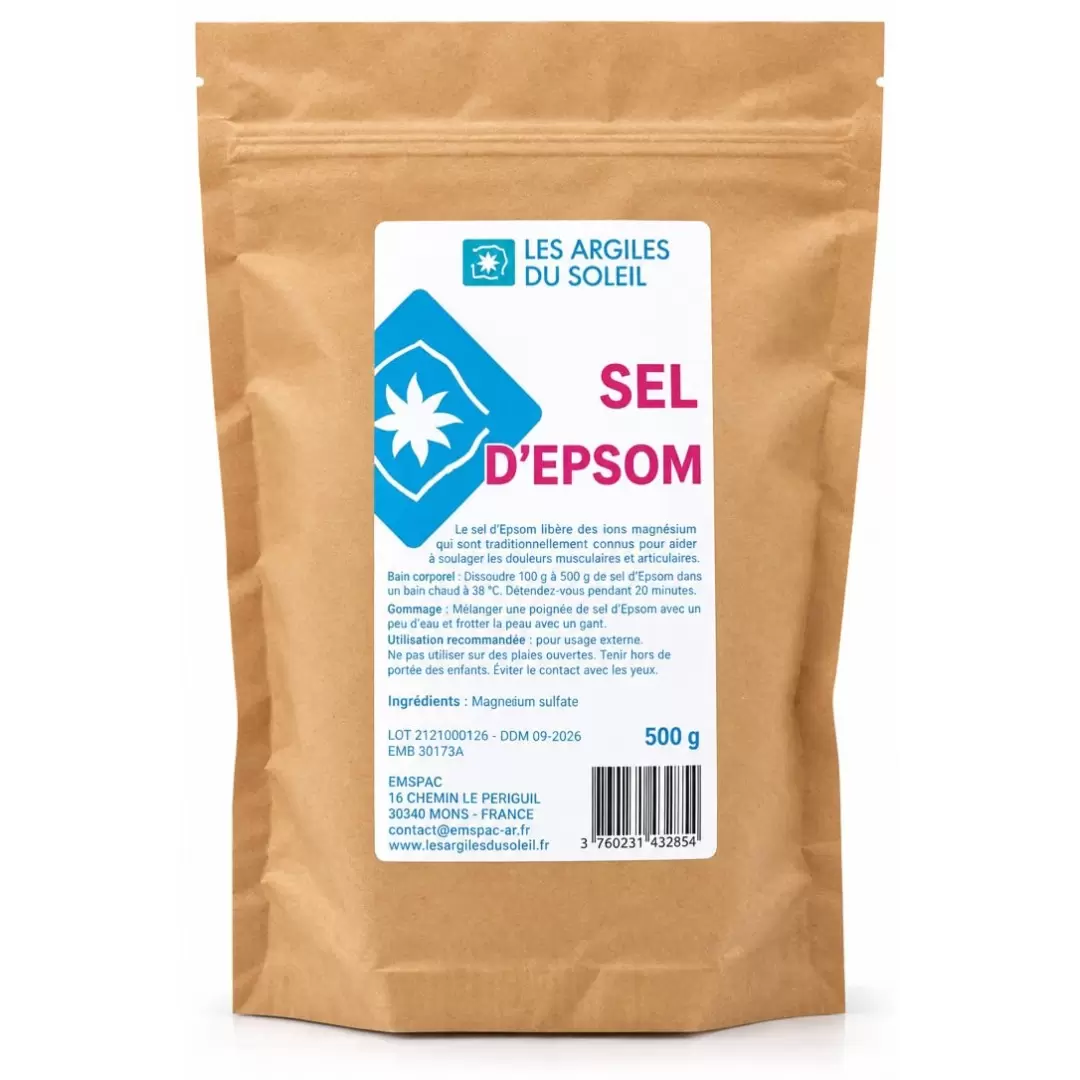 Sel d'Epsom - Les Argiles du Soleil