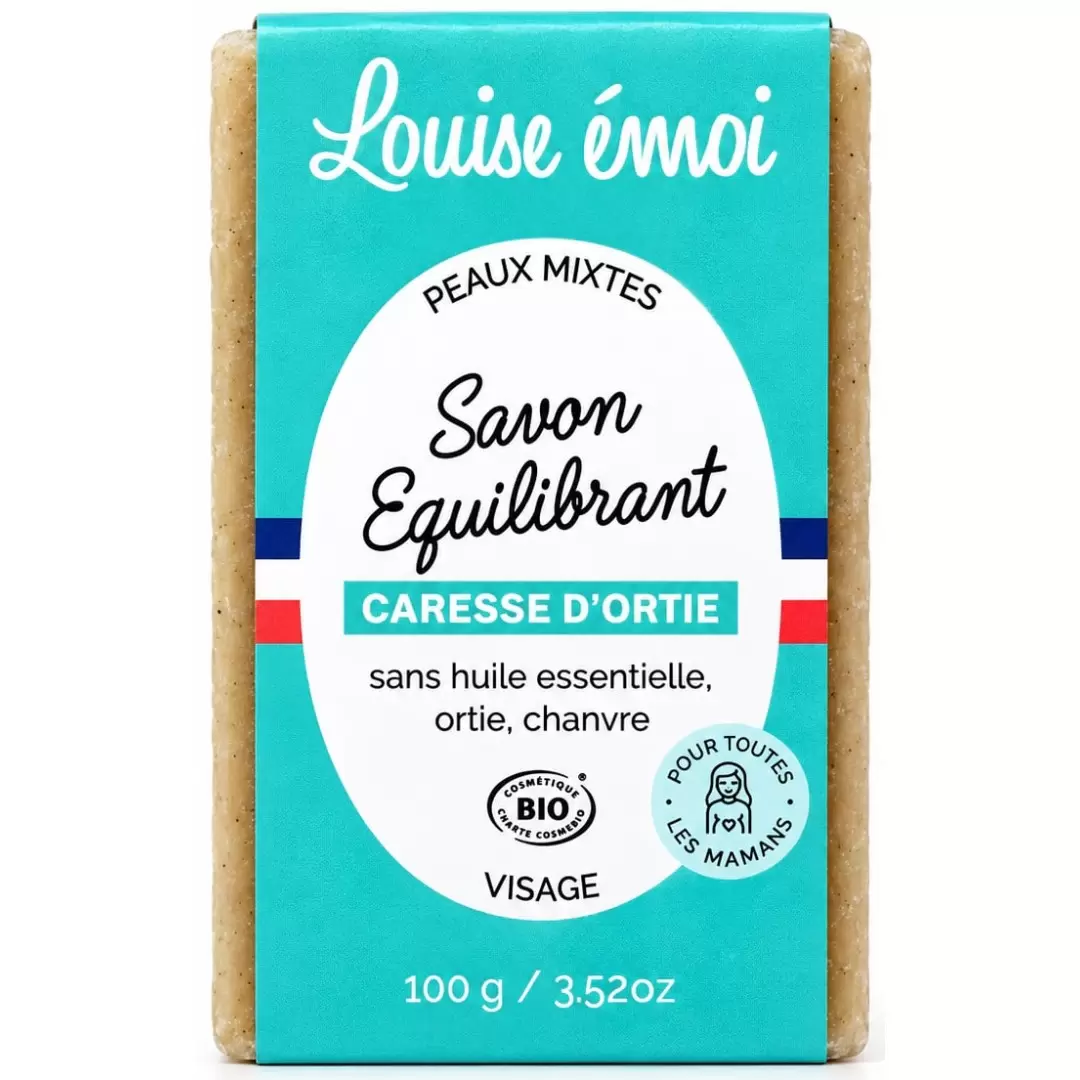 Savon ortie bio saponifié à froid – Caresse d'Ortie | Louise émoi