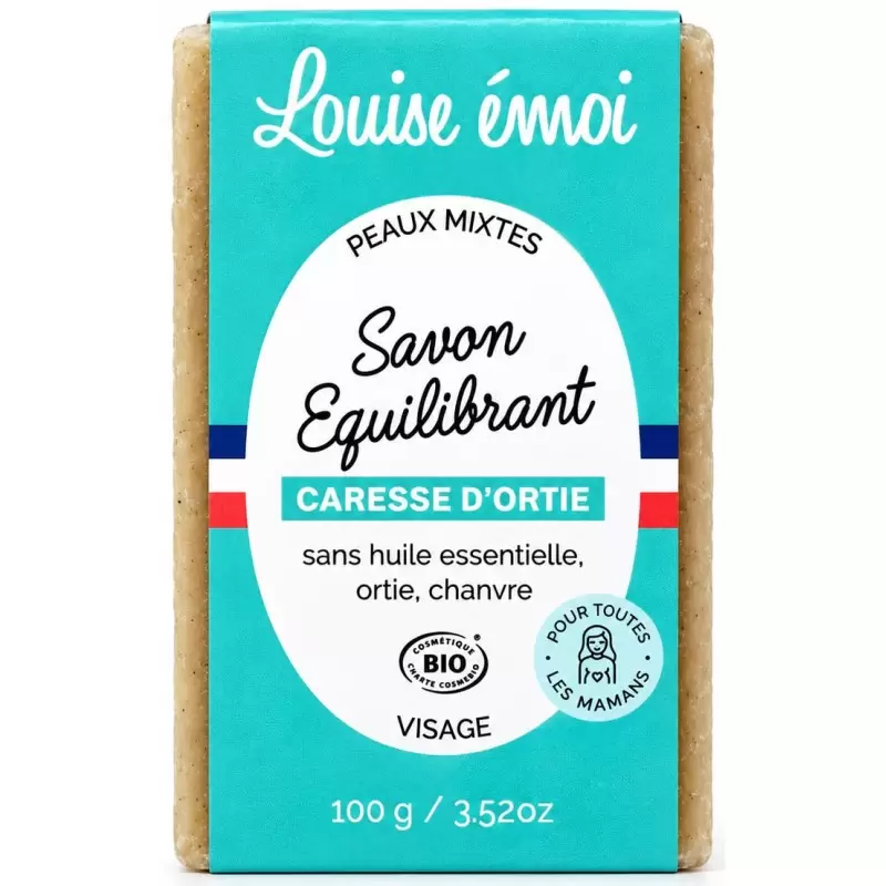 Savon ortie bio saponifié à froid – Caresse d'Ortie | Louise émoi