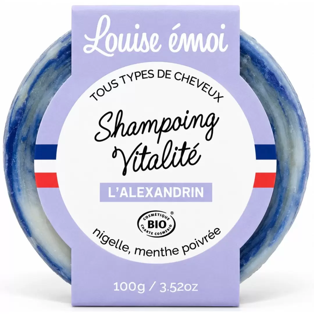 Shampoing solide Bio Nigelle - L’Alexandrin | Louise émoi