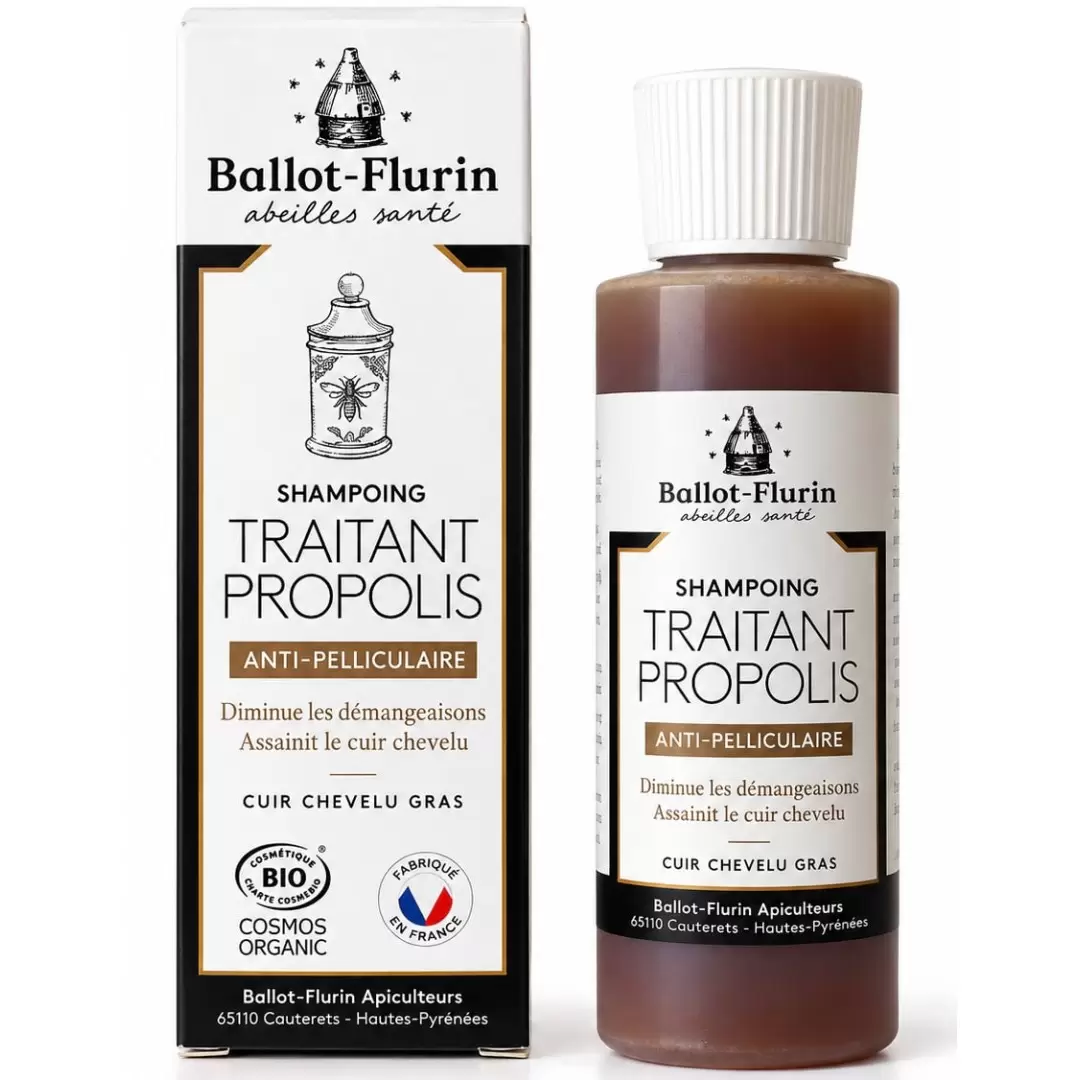 Shampoing Traitant Bio à la Propolis | Ballot-Flurin