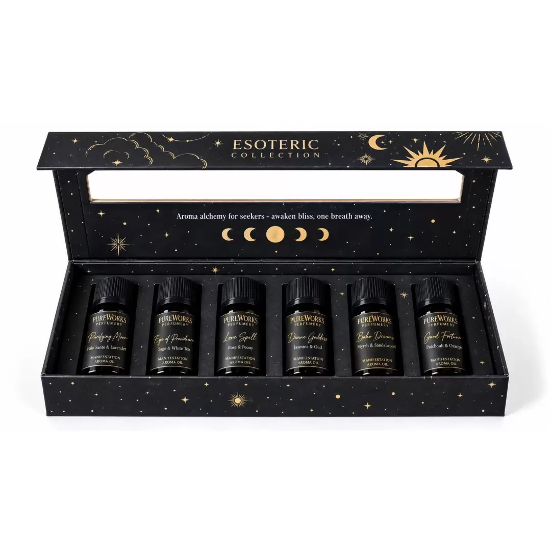 Coffret Cadeau de 6 Huiles Aromatiques Manifestation – Song of India