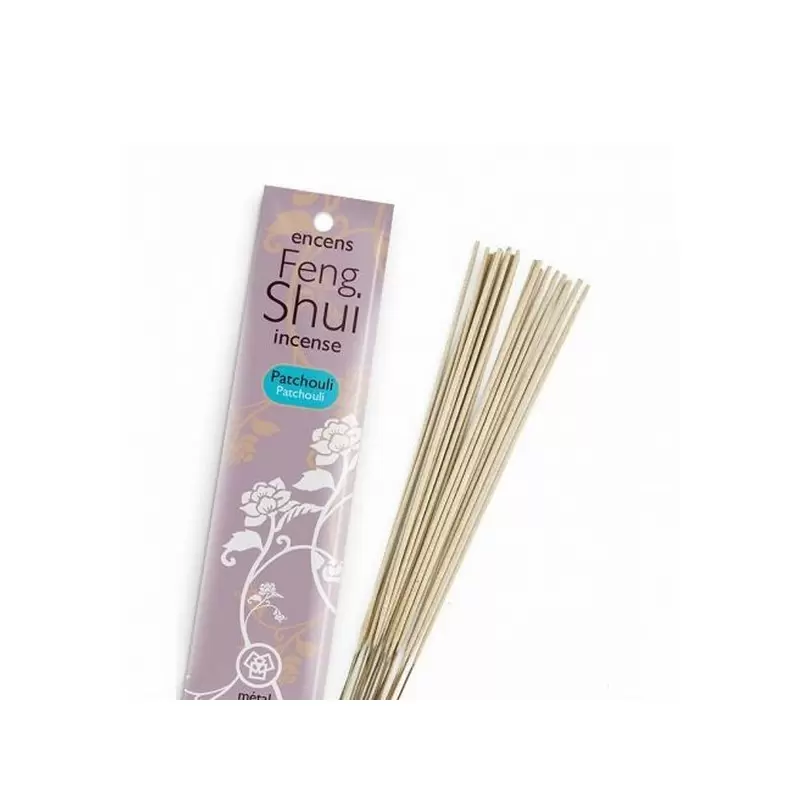 Encens Feng Shui - Patchouli - Elément métal