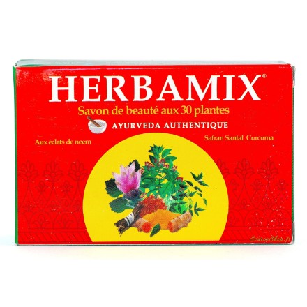 Savon ayurvédique Herbamix aux 30 plantes - 125g - Kerala Nature